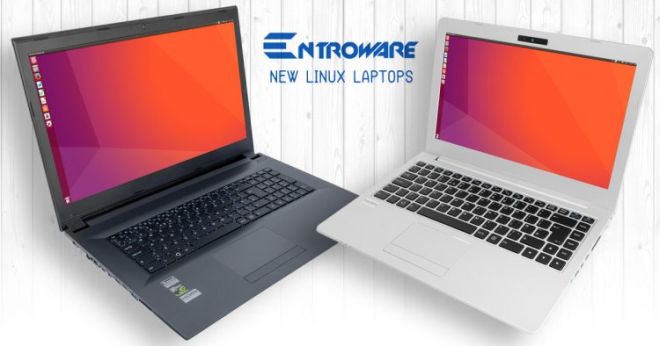Entroware пуснаха два Linux лаптопа