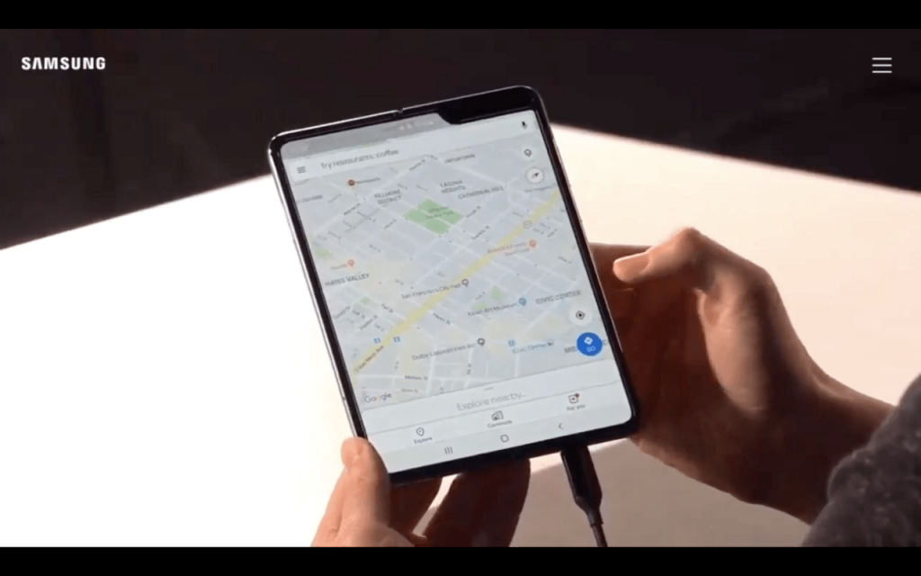 Сгъваемият телефон на Samsung Galaxy Fold официално е тук