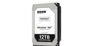 Western Digital пуска най-големия 12TB хелиев хард диск