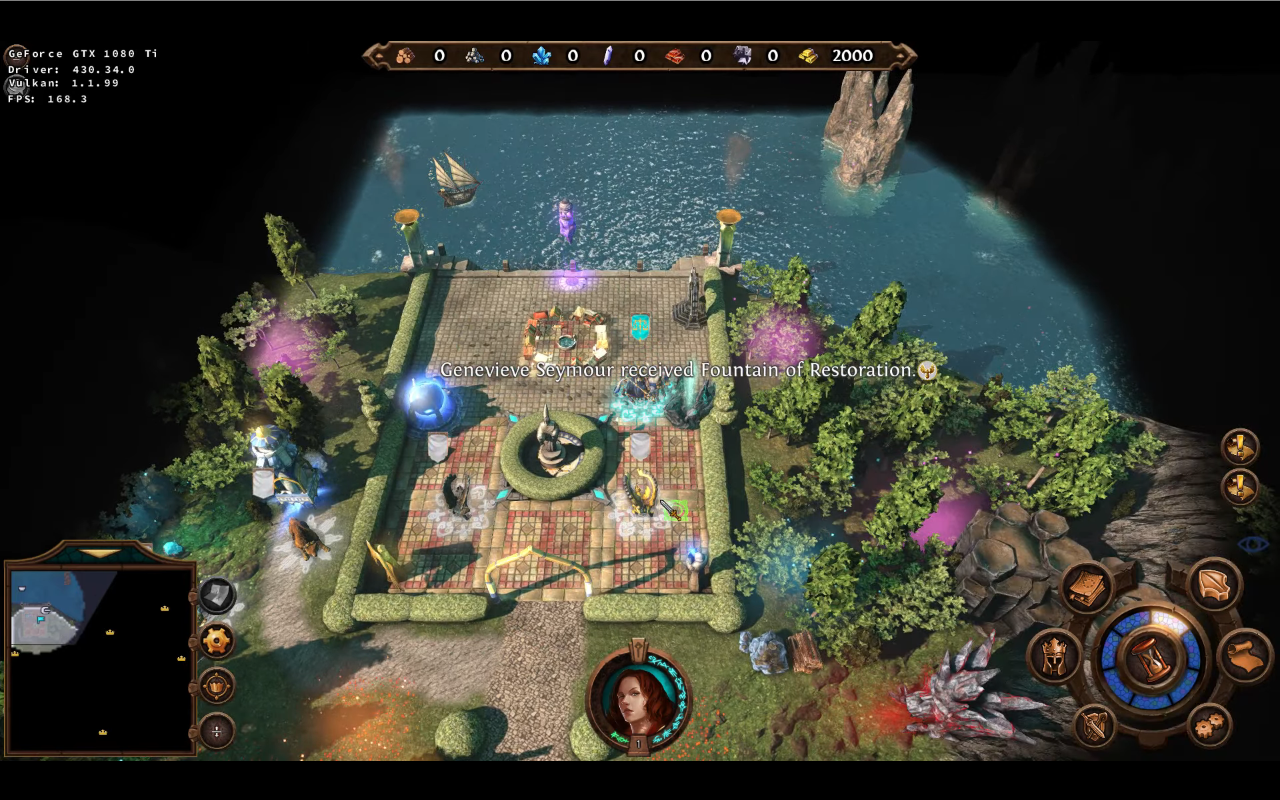 Might and Magic Heroes VII Linux D9VK Wine