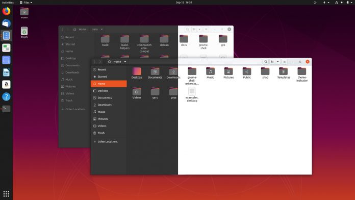 Ubuntu 20.04 LTS получава нова тема