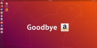 Ubuntu 20.04 LTS премахва Amazon Web App