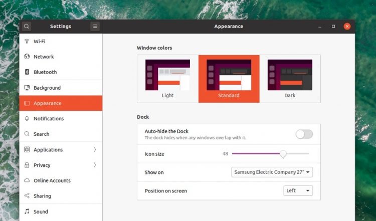 Ubuntu 20.04 вече включва тема в тъмен и светъл вариант