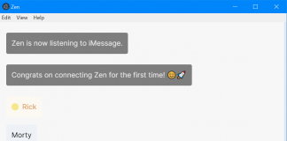 iMessage идва при Linux и Windows благодарение на Zen