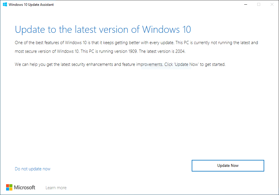 Windows 10 2004 излезе официално