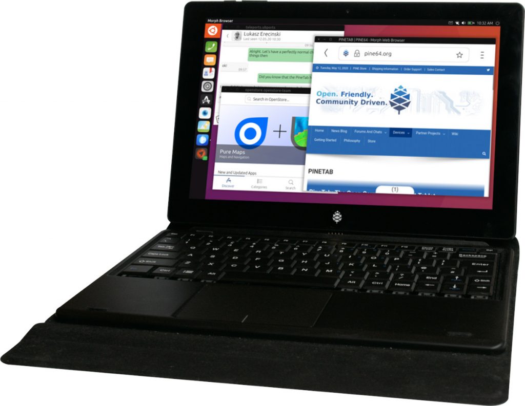 Таблетът PineTab с Ubuntu, BSD и Android