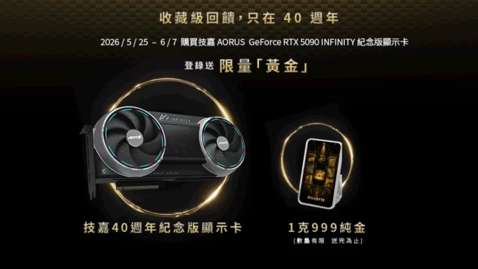 Gigabyte RTX 5090 Anniversary